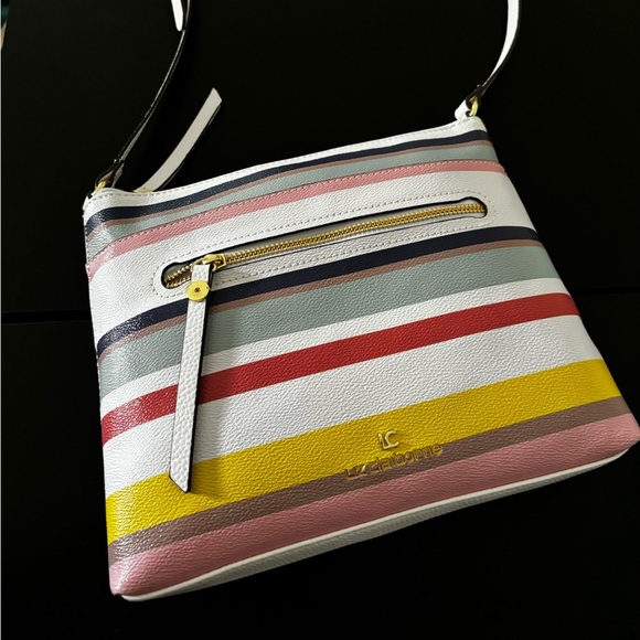 Liz Clairborne Stripe Crossbody Bag - Picture 4 of 6